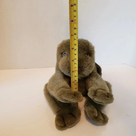 Vintage Gund 1985 Croaking Ribbit Soft Plush Frog. - Picture 5 of 6